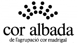 Logo del Cor Albada de l'Agrupació Cor Madrigal