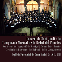 Concert de Sant Jordi a la Bisbal - Cor Ariadna i Cor Albada 